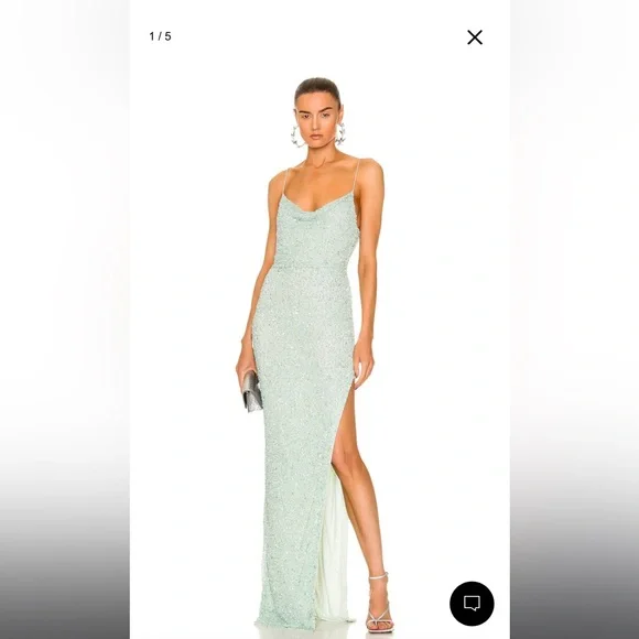 Retrofete | Dresses | Retrofete Loretta Green Bleached Aqua Sequin Maxi Dress | Poshmark Retrofete | Dresses | Retrofete Loretta Green Bleached Aqua Sequin Maxi Dress | Poshmark
